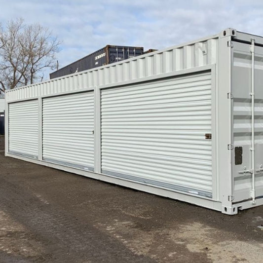 40 Fuß Container mit 3 Sektionaltoren