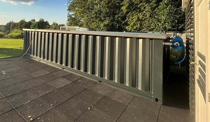 Gebrauchsfertiger Containerpool (6,2 m x 2,5 m), Komfortpaket