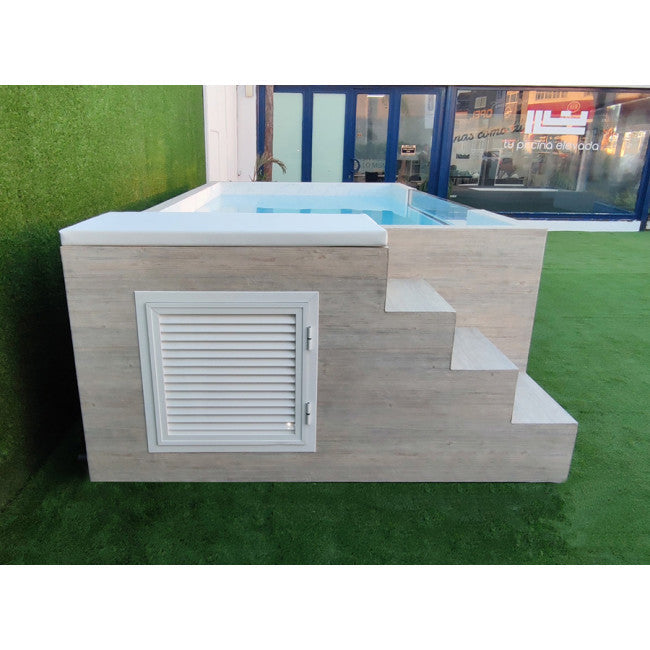 ILU Pro 230 Aufstellpool aus robustem Stahl
