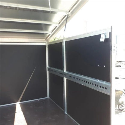 JALON JCC750 Kastenwagenanhänger mit einem zulässigen Gesamtgewicht von 750 kg