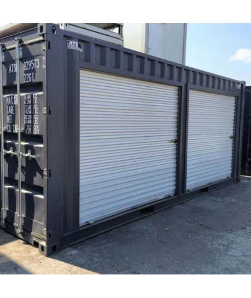 20 Fuß Container mit 2 Sektionaltoren