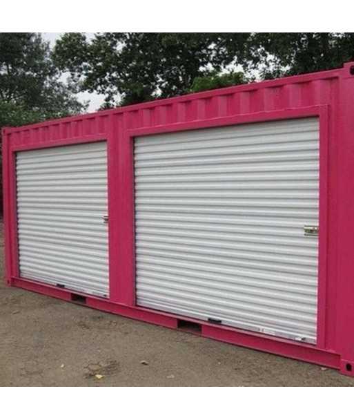 20 Fuß Container mit 2 Sektionaltoren