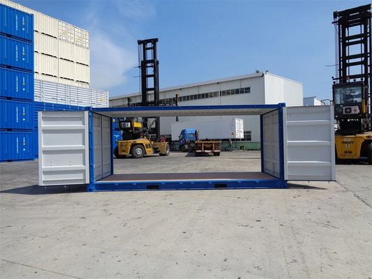 20 Fuß Doppeltür Seecontainer (offene Seite)