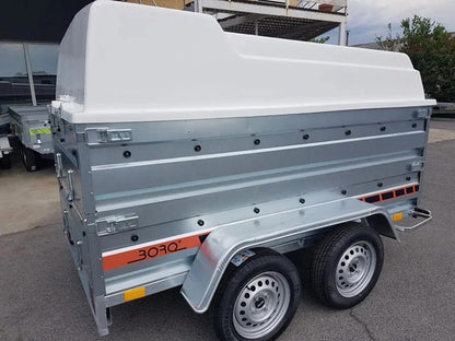 Boro 2-Achs-Gepäckanhänger, 750 kg: Fahren ohne elektronische Fahrerlaubnis