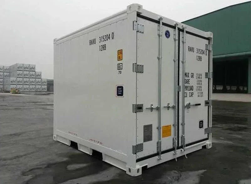 Isolierter, kubischer Container, 3 Meter hoch