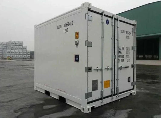 Isolierter, kubischer Container, 3 Meter hoch