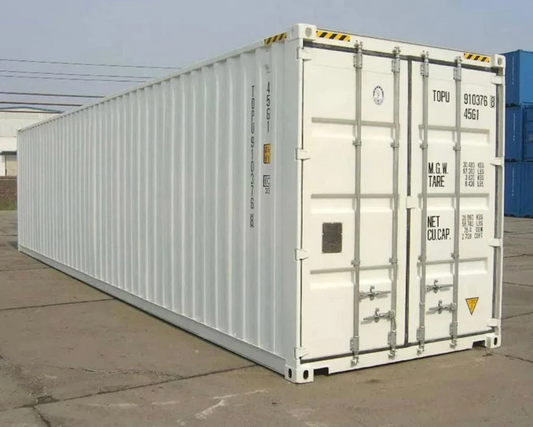 40 Fuß Seecontainer, weiß Neu