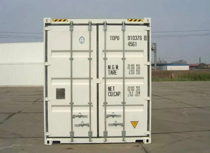 40 Fuß Seecontainer, weiß Neu